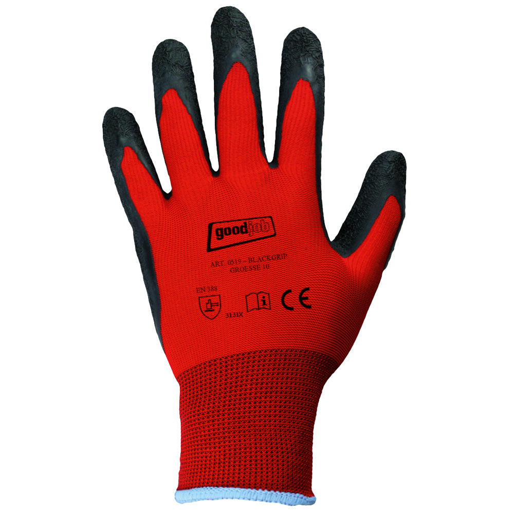 GOODJOB Black GRIP Handschuhe