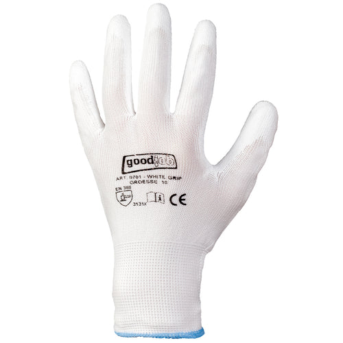 GOODJOB White GRIP Handschuhe