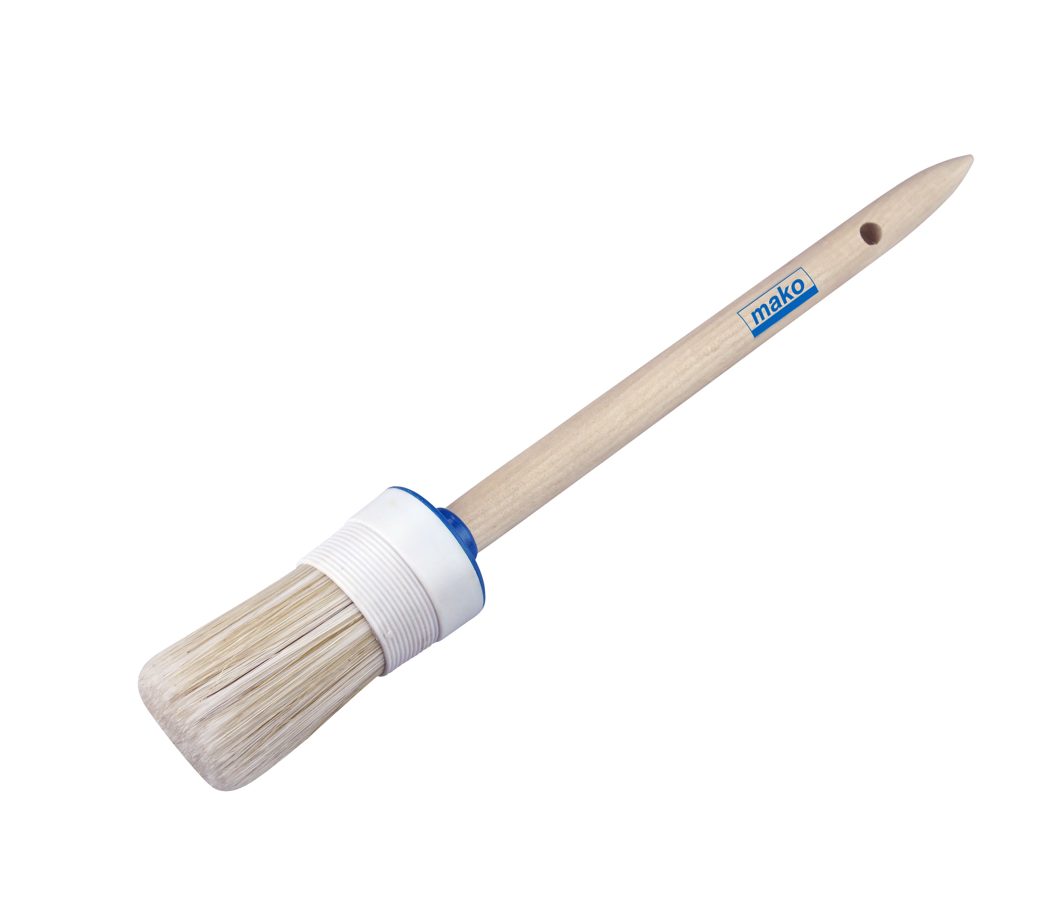 Lack-Ringpinsel BASIC helle Borstmischung