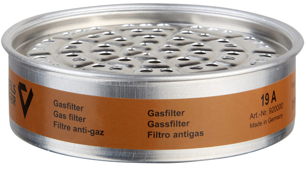 BartelsRieger Gasfilter 19 A (Schutzklasse A1), 5 Stk.