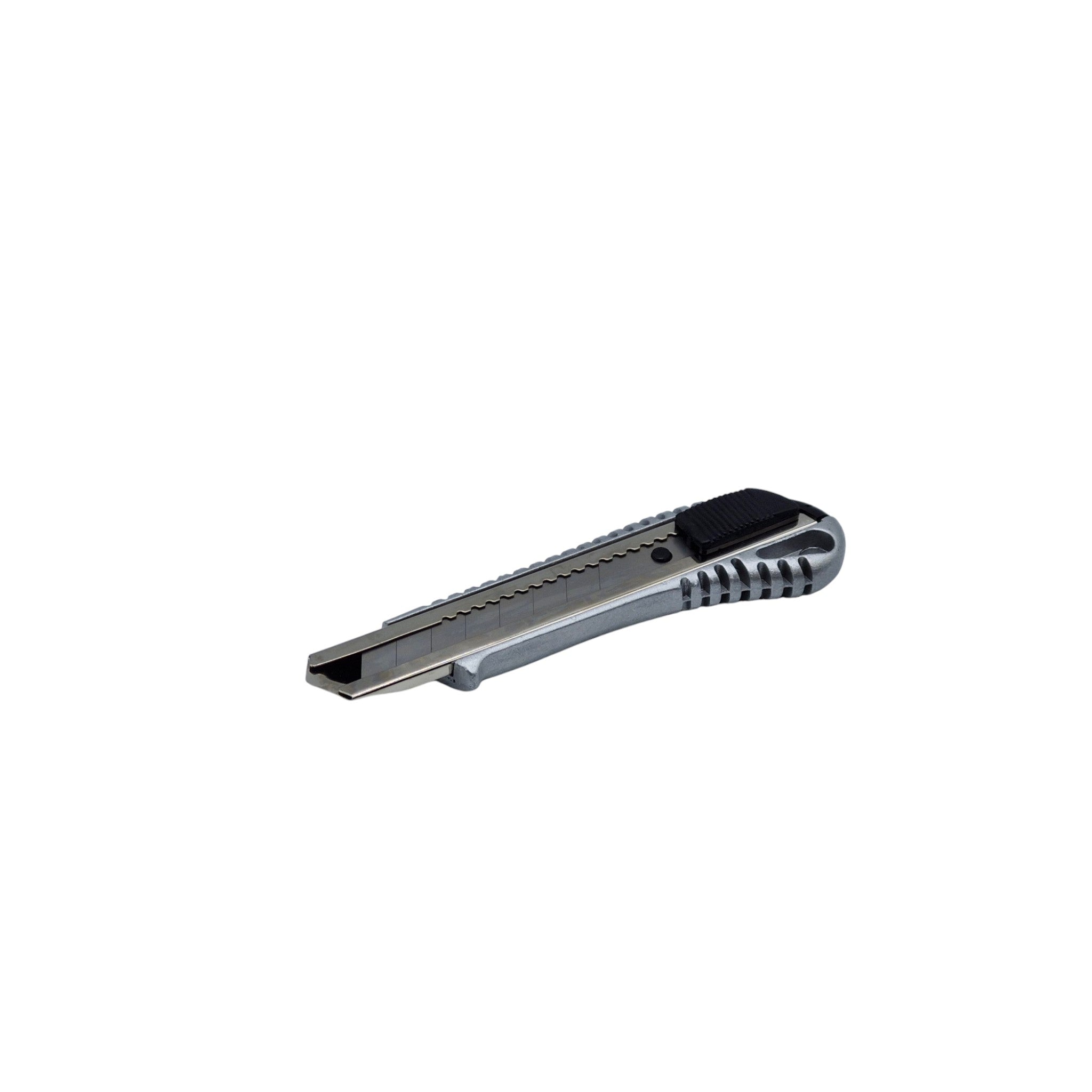 Cuttermesser Aludruckguss 18mm mit abbrechbarer Klinge für Handwerk und Bau — ISN Industrial Supplies Nord