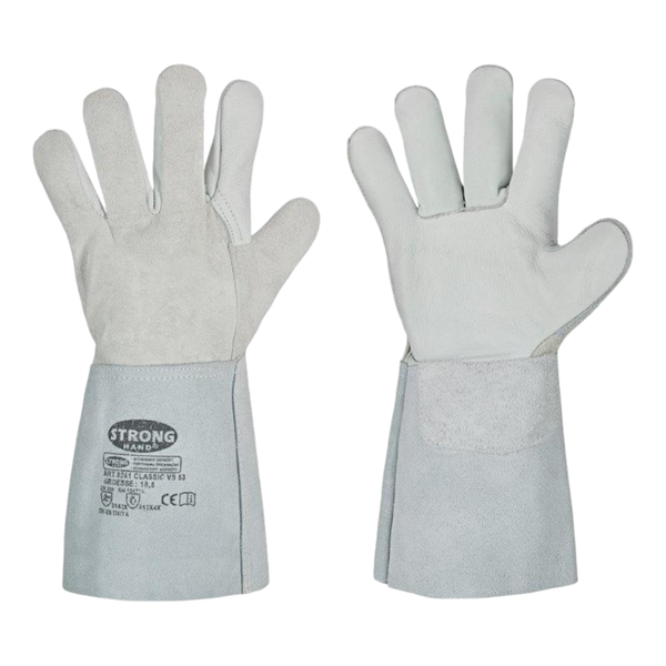 VS53 Schweißerhandschuhe, grau