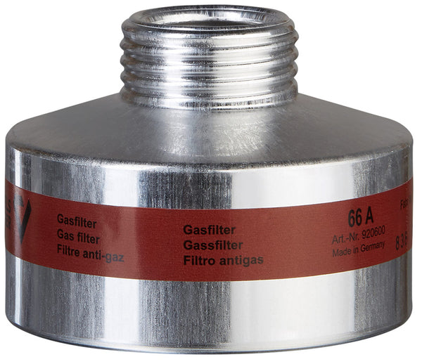 BartelsRieger Gasfilter 66 A (Schutzklasse A2) – Schraubfilter EN 148-1