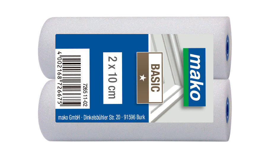 Lack-Ersatzwalzen mako-poren BASIC gerade Walzen