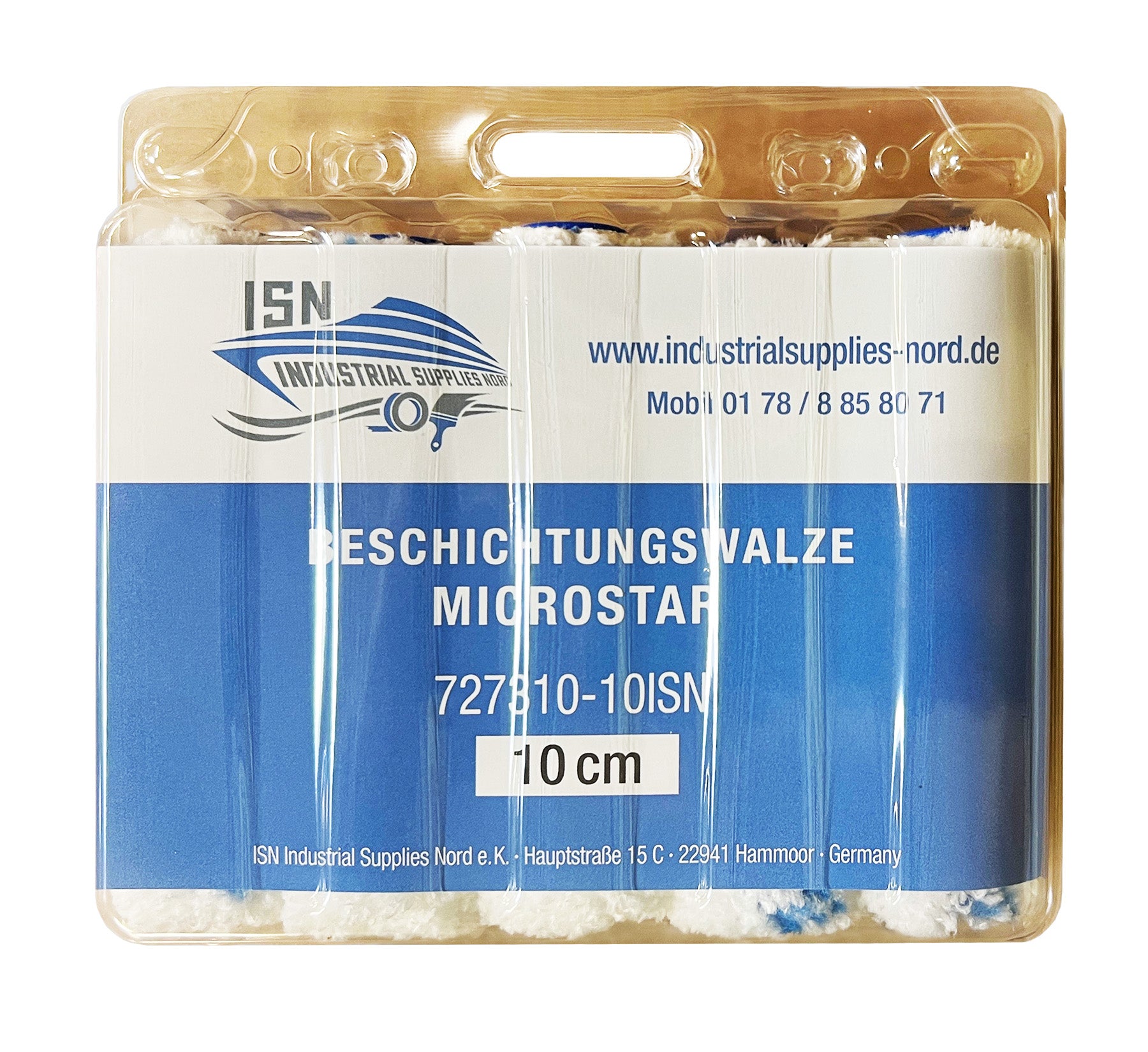 Beschichtungswalze indutex PREMIUM 10cm