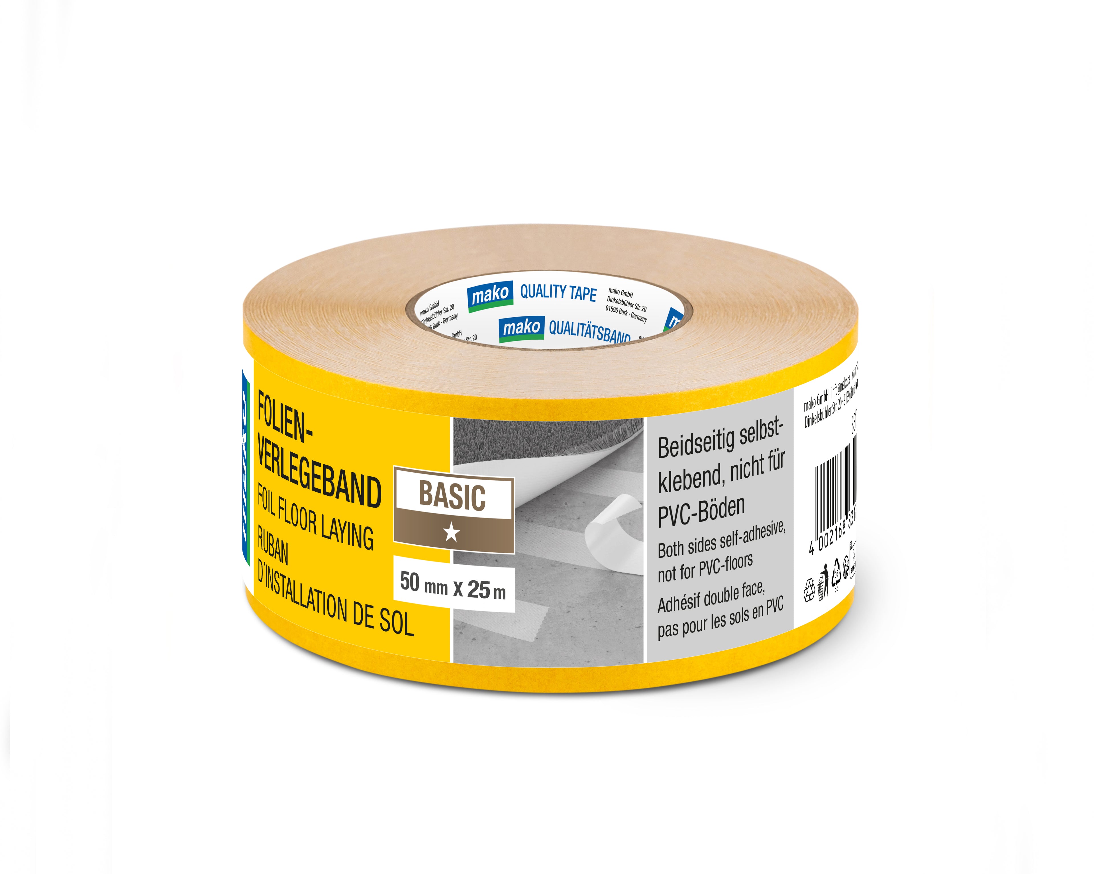 Folien-Verlegeband BASIC x 25 m