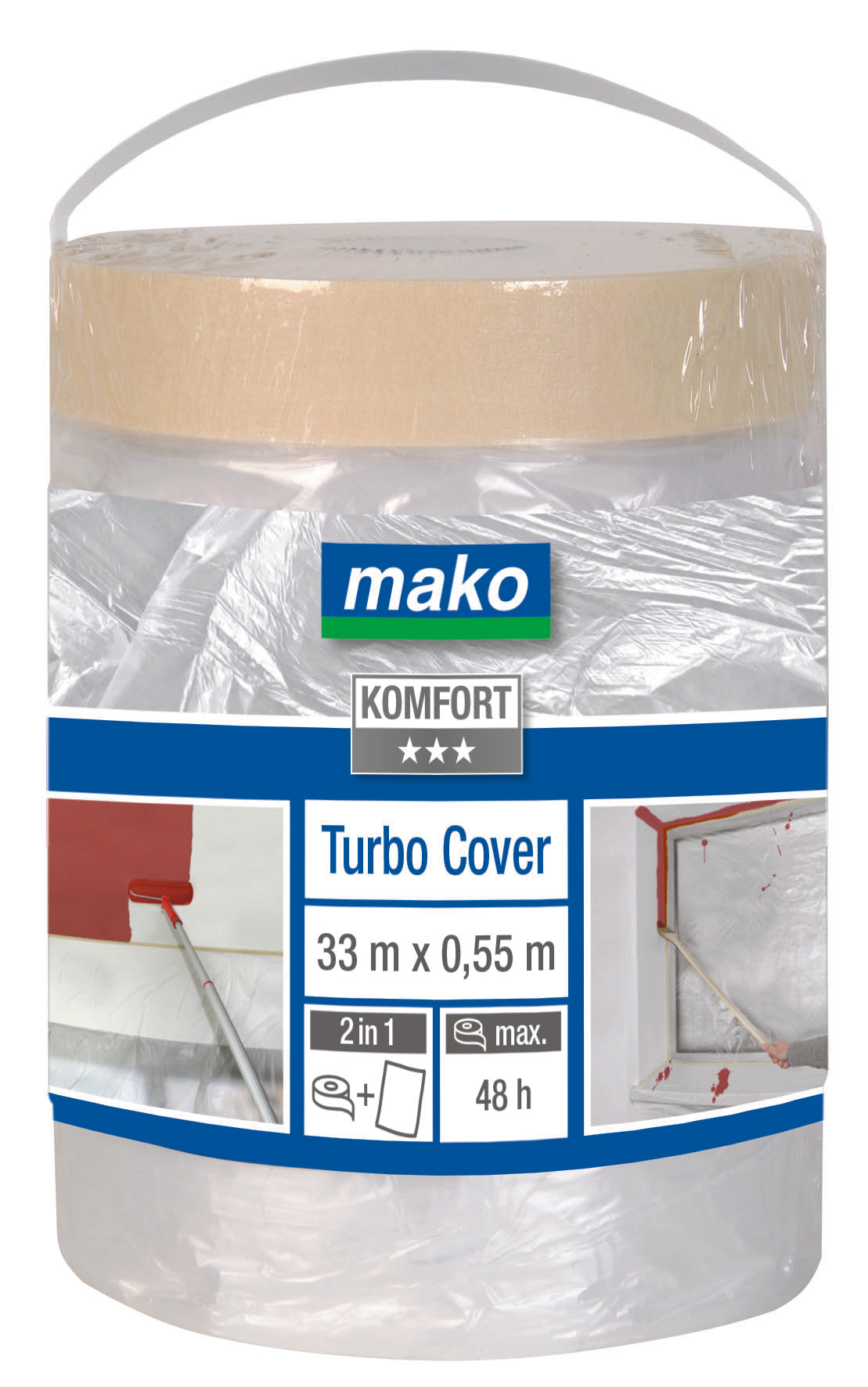 Turbo Cover-Abdeckfolie KOMFORT x 33 m