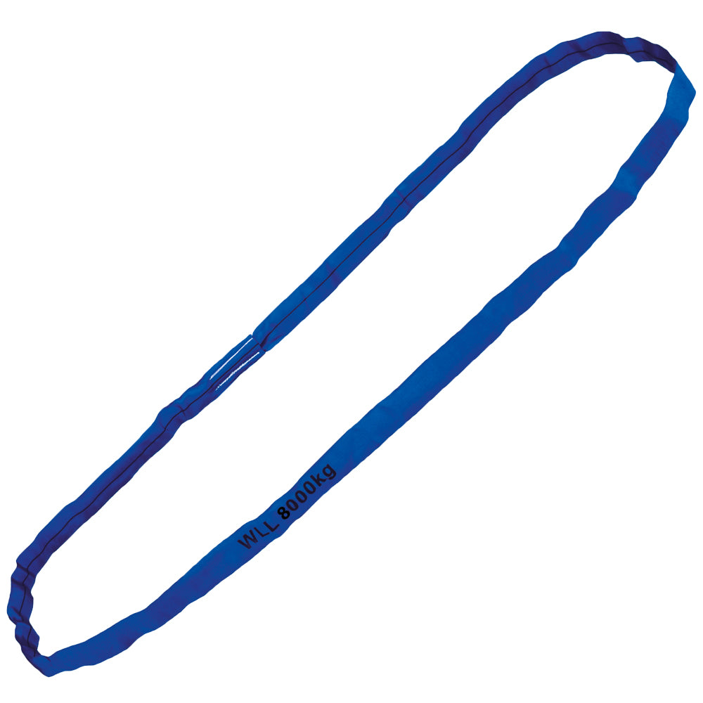 Rundschlinge, WLL 8000 Kg, Blau — ISN Industrial Supplies Nord