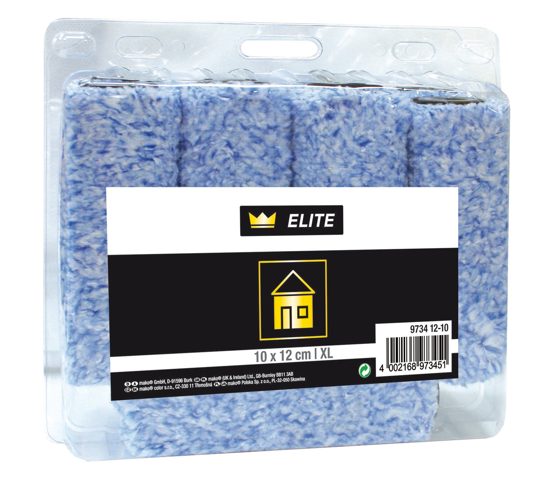 Heizkörper-Ersatzwalze blue-tex ELITE Mikrofaser texturiert