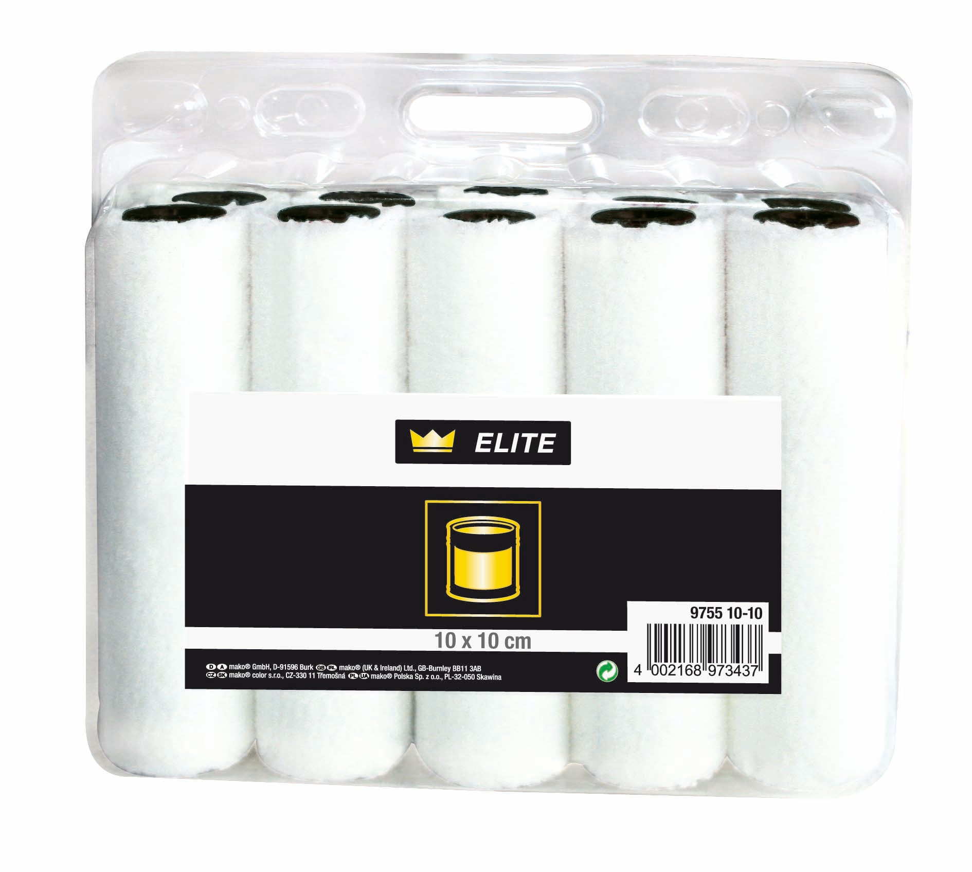 Lackroller-Ersatzwalze makotex plus ELITE gerade