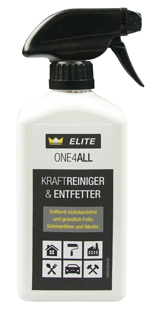 ELITE ONE4ALL Kraftreiniger & Entfetter, 500 ml Sprühflasche, gebrauchsfertig