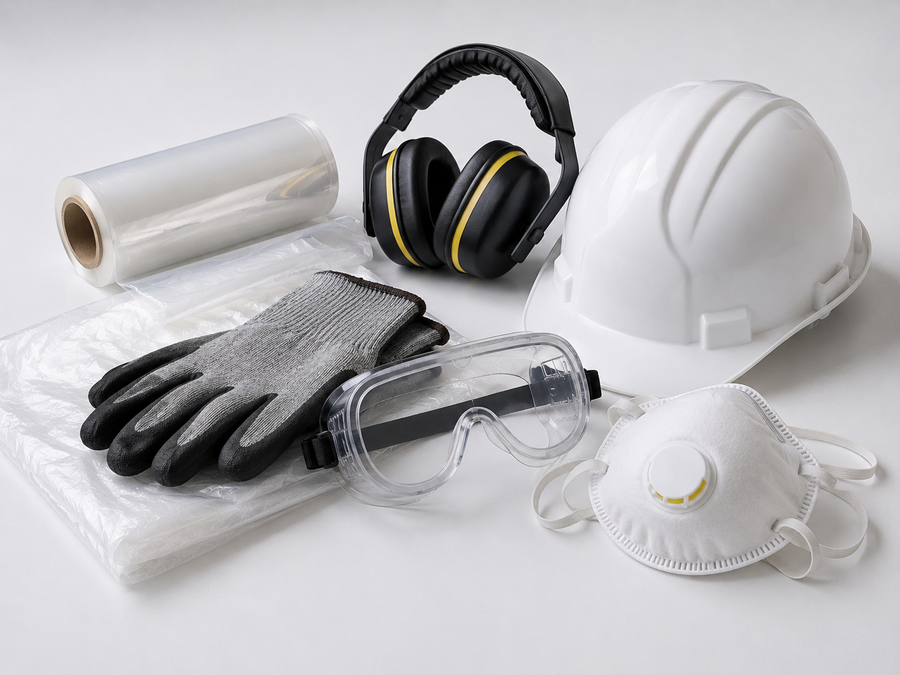 Arbeitsschutz und Handschuhe Kategoriebild PSA für Baustelle — ISN Industrial Supplies Nord