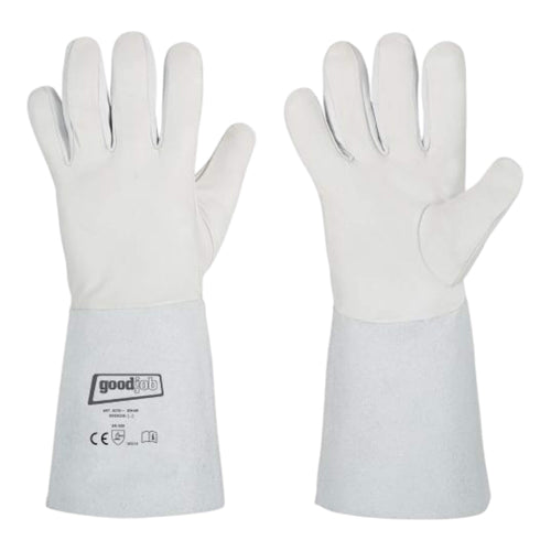 Bihar GOODJOB Lederhandschuhe Gr. 10 EN 388 Vollnappaleder für Handwerk — ISN Industrial Supplies Nord