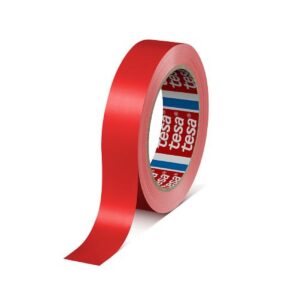TESA 60404 PVC Klebeband rot "Fineline"